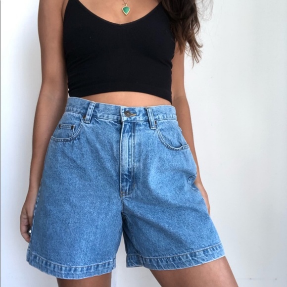 mom shorts long